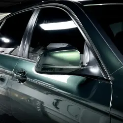 Glossy Paint Metalic Midnight Green Car Vinyl Wrap  review Midnight 02