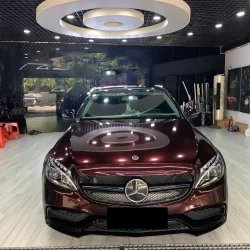 Gloss Metallic Black Rose Car Vinyl Wrap review Bubbles 02