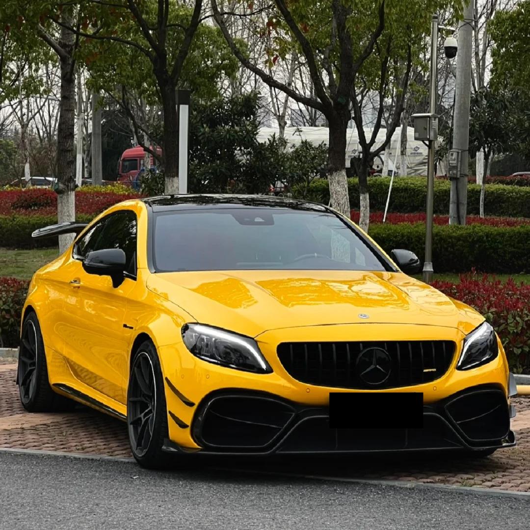 Gloss Sunflower Yellow Car Vinyl Wrap PET review Great 01