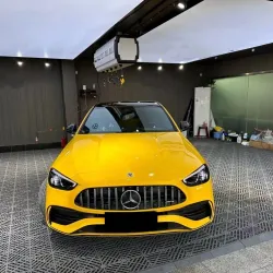 Gloss Sunflower Yellow Car Vinyl Wrap review Sunflower 02