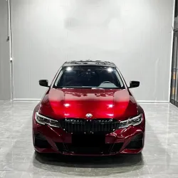 Ultra Glossy Liquid Dragon Red Car Vinyl Wrap PET review Drawn 03