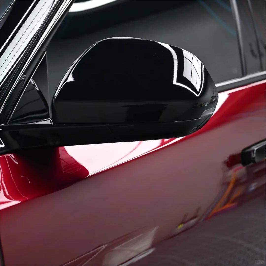 Ultra Glossy Liquid Dragon Red Car Vinyl Wrap PET review Dragon 01