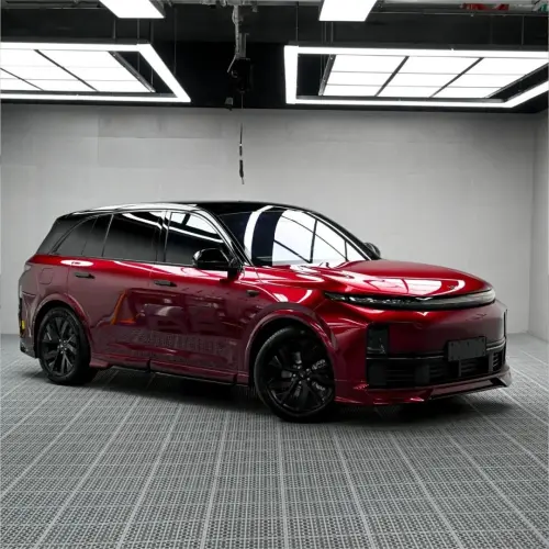 Ultra Glossy Liquid Dragon Red Car Vinyl Wrap PET review 
