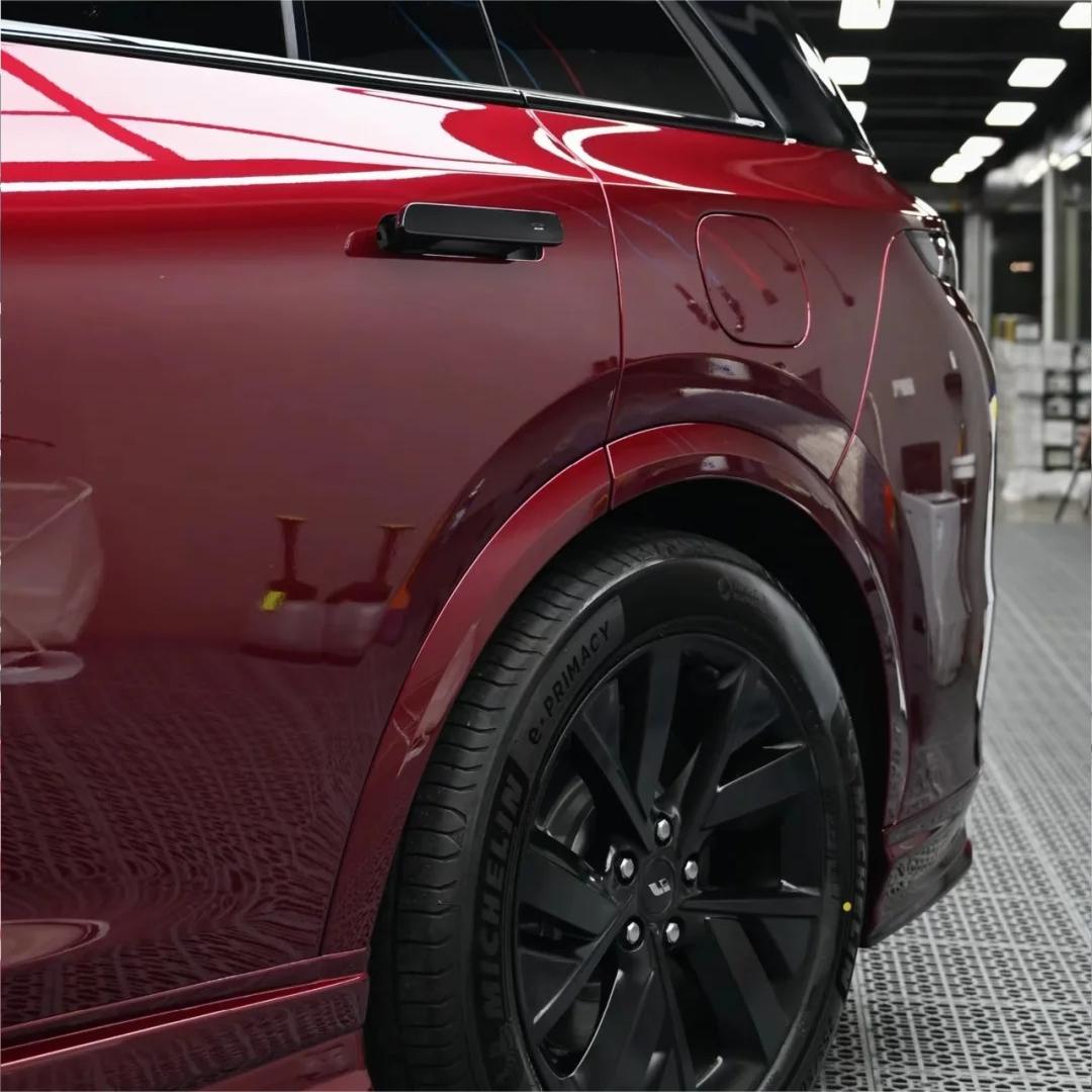 Ultra Glossy Liquid Dragon Red Car Vinyl Wrap PET review Dragon 02