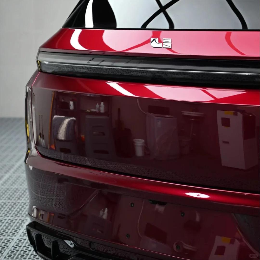 Ultra Glossy Liquid Dragon Red Car Vinyl Wrap PET review Dragon 04