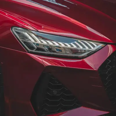 Ultra Glossy Liquid Dragon Red Car Vinyl Wrap PET review Beautiful 02