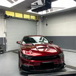 Ultra Glossy Liquid Dragon Red Car Vinyl Wrap PET review Color