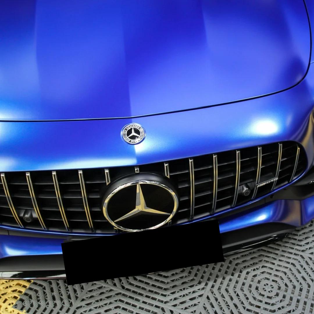 Matte Metallic Navy Blue Car Vinyl Wrap review Navy 01