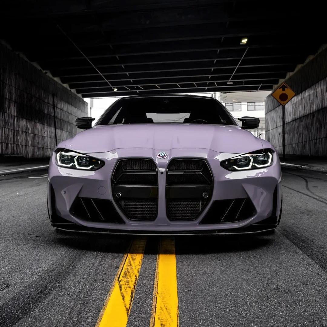 Gloss Provence Lavender Purple Car Wrap PET review Lavender 02