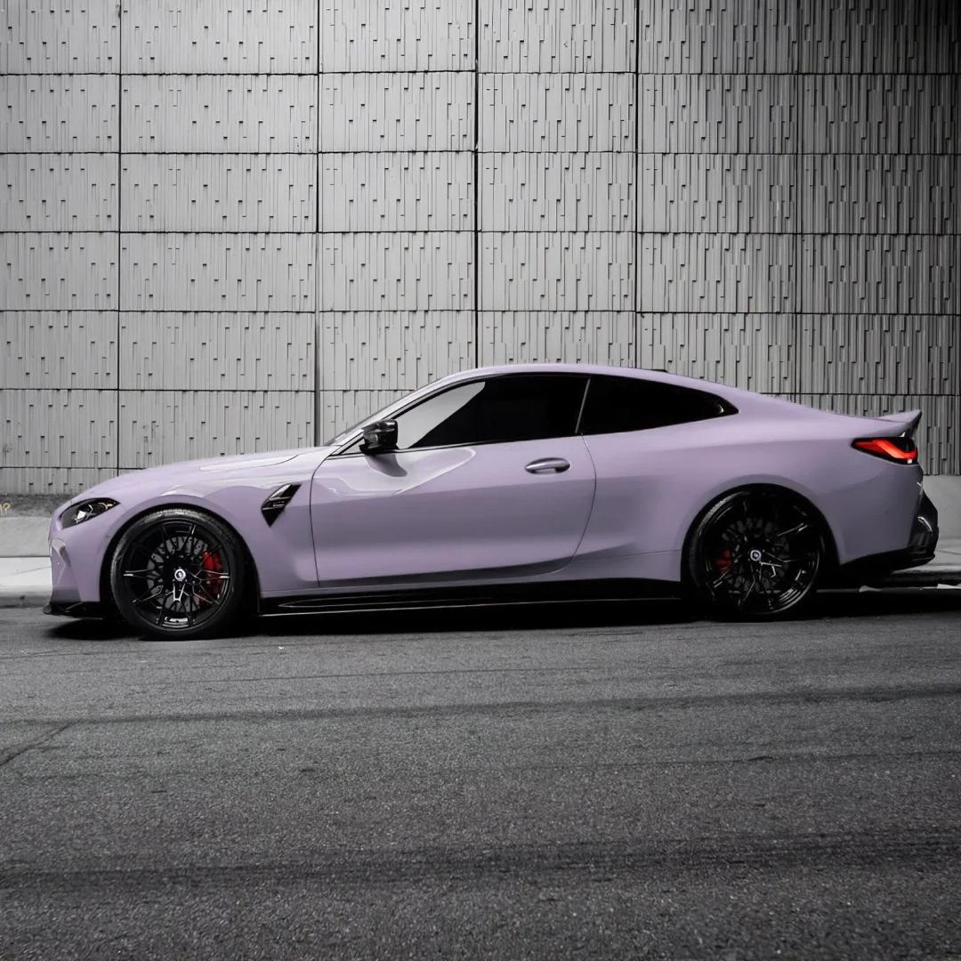 Gloss Provence Lavender Purple Car Wrap PET review Lavender 01