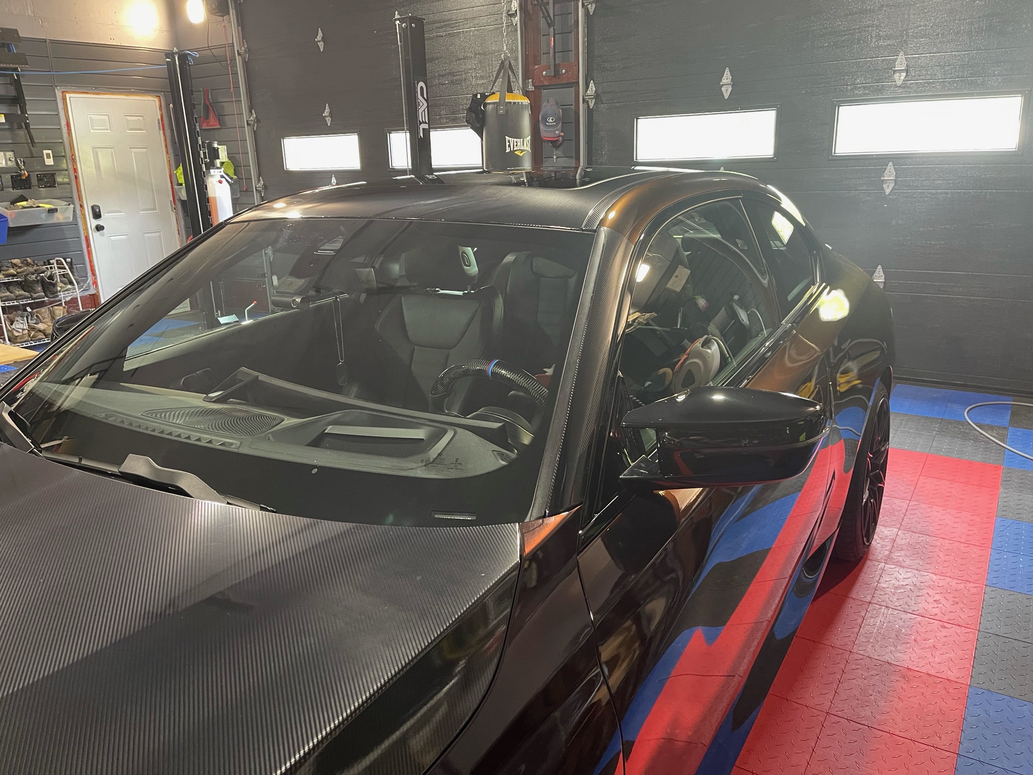 4D Best Carbon Seller - Gloss Black Carbon Fiber Car Vinyl Wrap review Québec 02