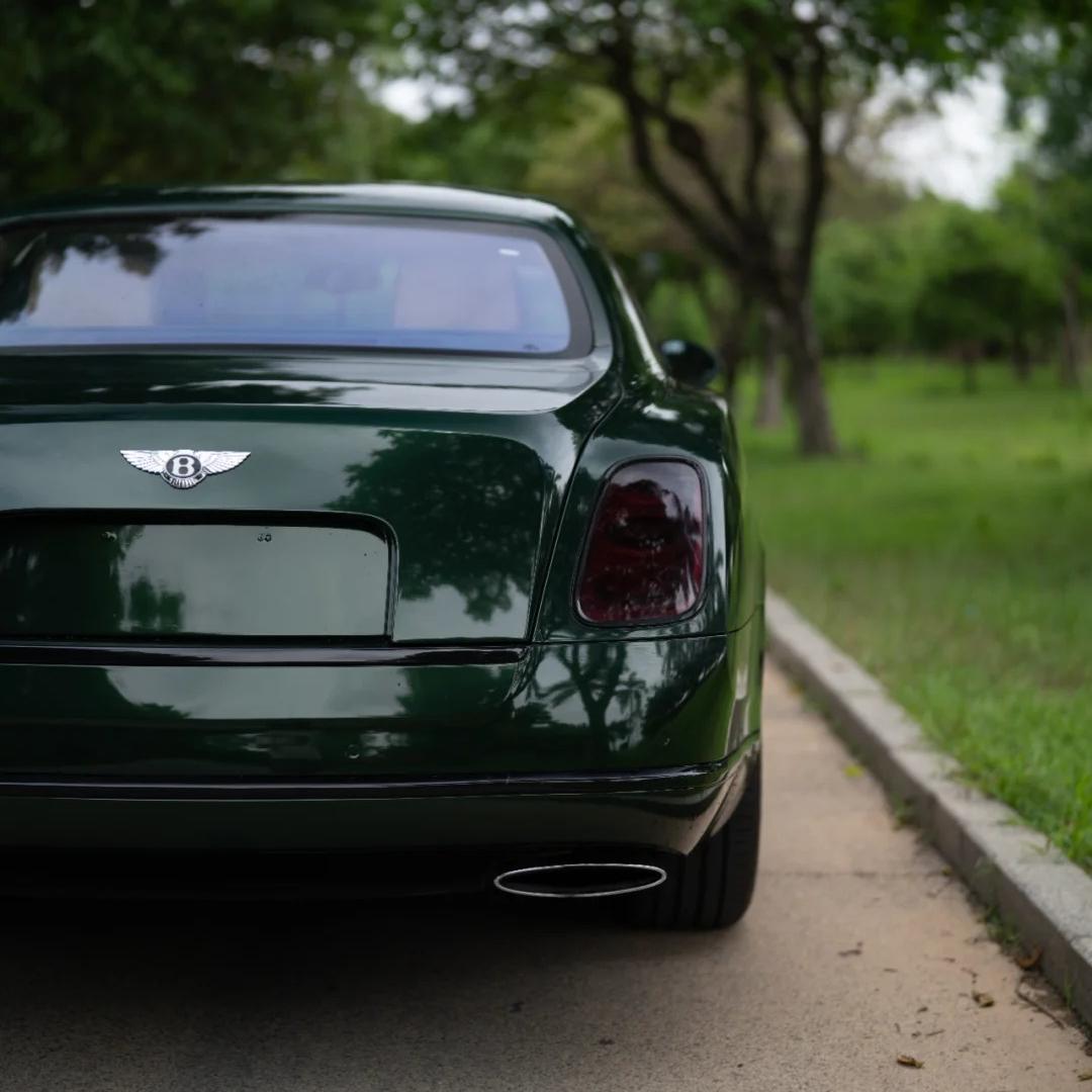 Gloss Metallic Oak Green Car Vinyl Wrap Porsche PET review Different 05