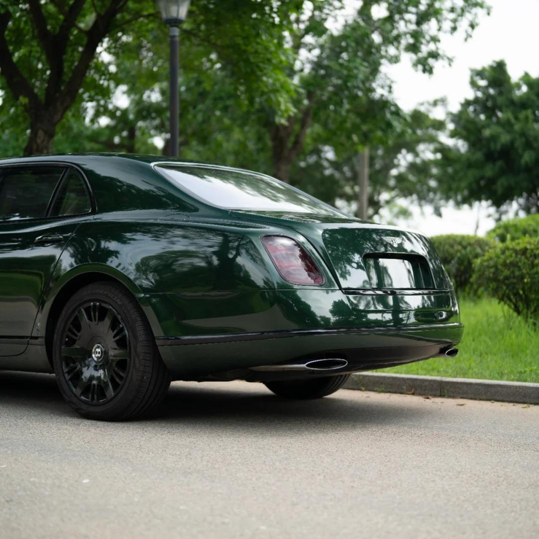 Gloss Metallic Oak Green Car Vinyl Wrap Porsche PET review Different 04