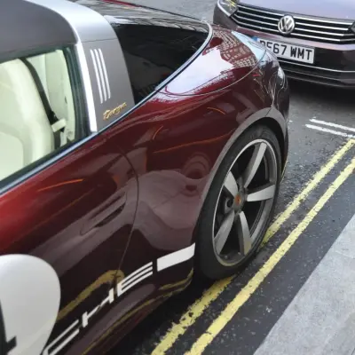Gloss Metallic Black Cherry Red Car Vinyl Wrap review Metallic 04