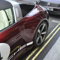 Gloss Metallic Black Cherry Red Car Vinyl Wrap review Metallic 04