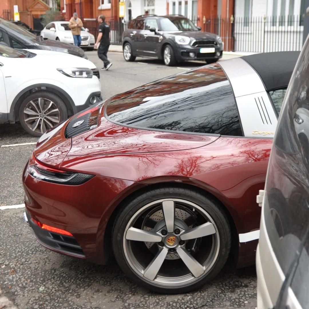 Gloss Metallic Black Cherry Red Car Vinyl Wrap review Metallic 04