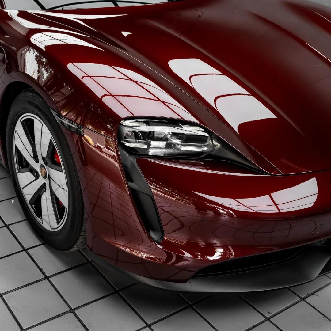 Gloss Metallic Black Cherry Red Car Vinyl Wrap review Reality 02