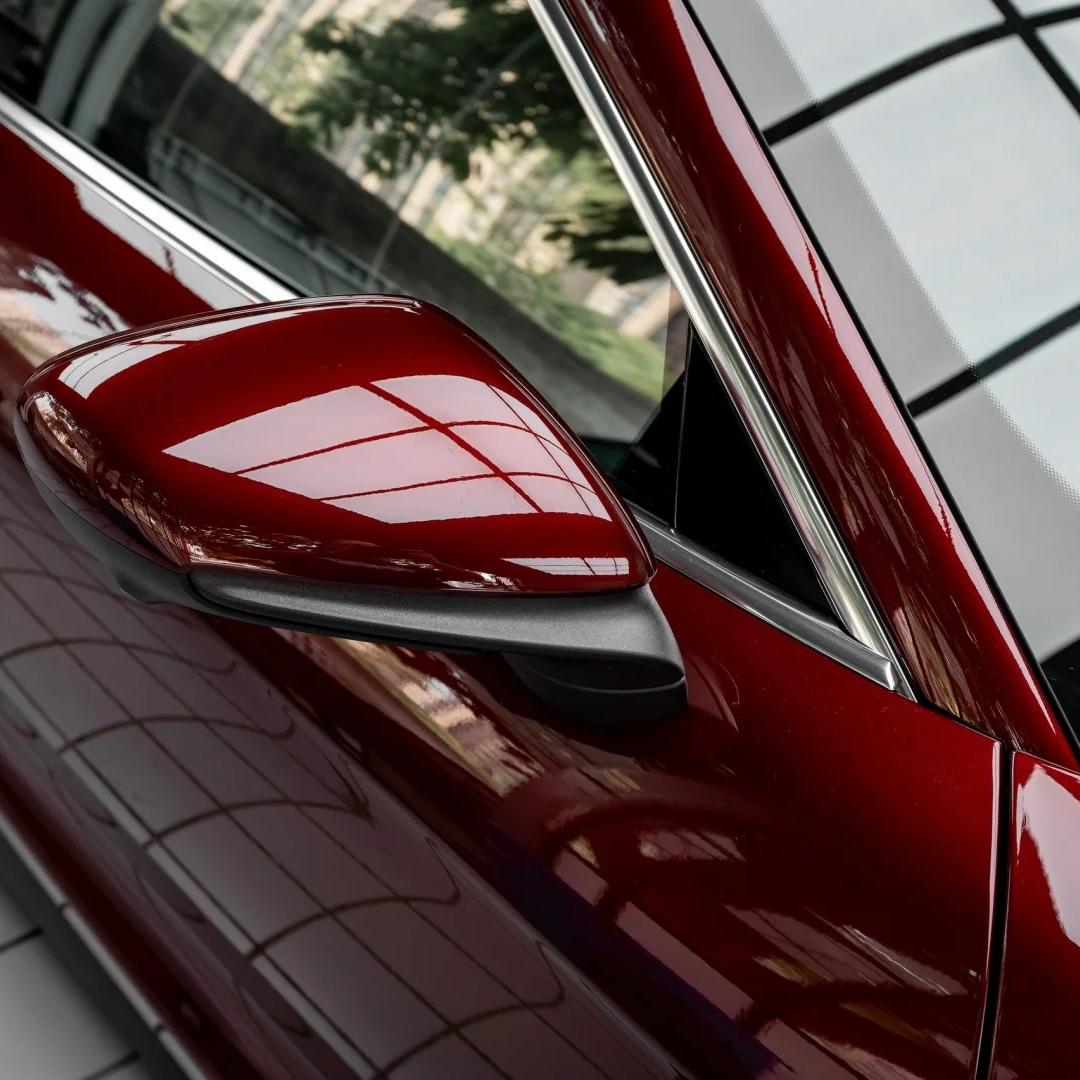 Gloss Metallic Black Cherry Red Car Vinyl Wrap review Reality 03