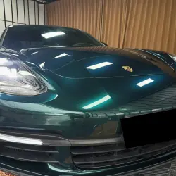 Gloss British Racing Green Car Vinyl Wrap review Racing 02