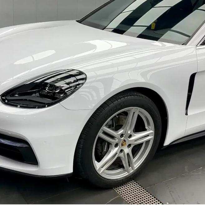 Gloss Crystal White Car Vinyl Wrap  review Crystal 01