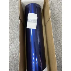 Gloss Metallic Dark Blue Car Vinyl Wrap PET | Audi Navarre Blue review Blue
