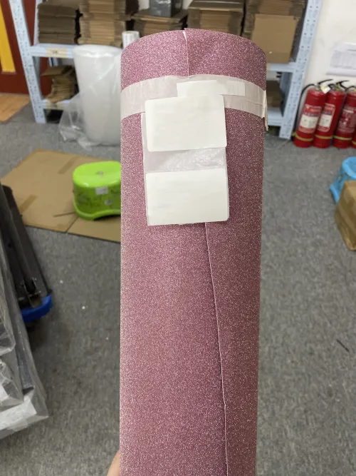 Matte Diamond Glitter Pink Car Vinyl Wrap review 
