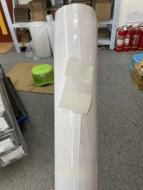 Gloss Crystal White Car Vinyl Wrap PET reviewed by