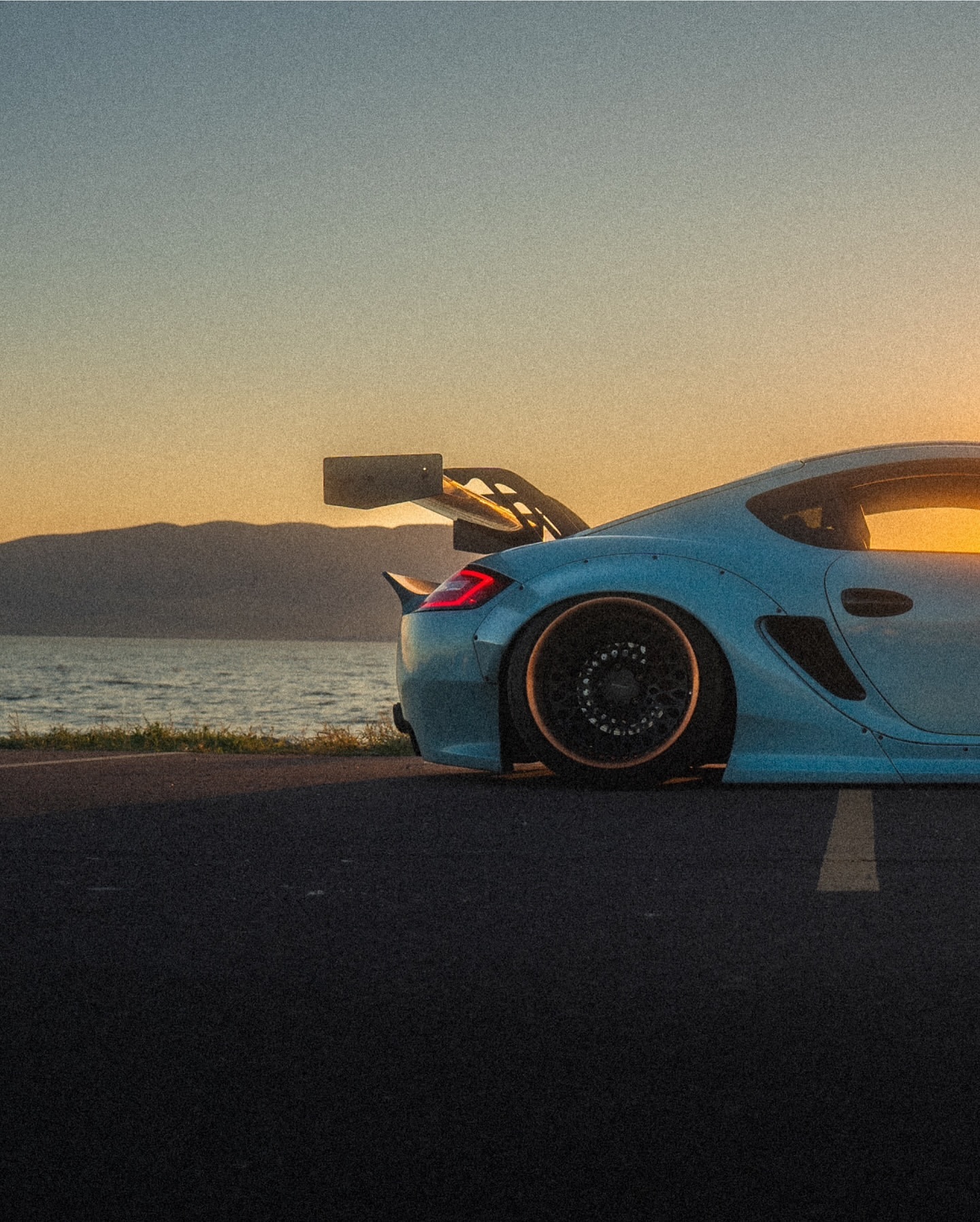 Gloss Meissen Blue Car Vinyl Wrap PET review carsbykeb 03