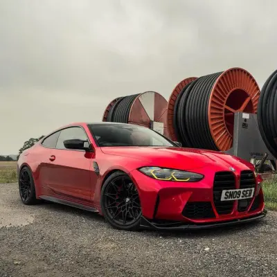 Gloss Metallic Vampire Red Car Vinyl Wrap review David 00