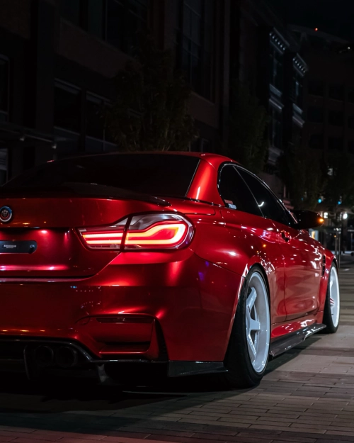 Gloss Metallic Vampire Red Car Vinyl Wrap Paper reviewed by