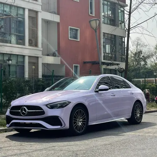 Gloss Voilet Light Purple Car Vinyl Wrap PET review 