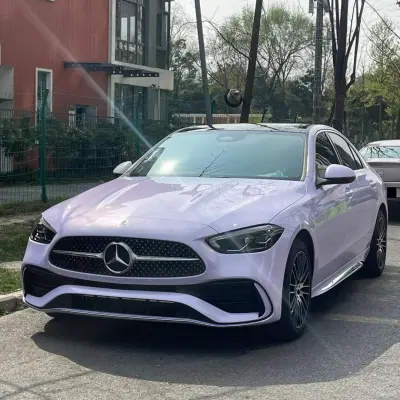 Gloss Light Purple Car Vinyl Wrap review Light 02