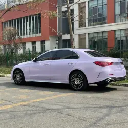 Gloss Light Purple Car Vinyl Wrap review Light 04