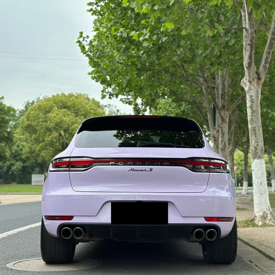 Gloss Voilet Light Purple Car Vinyl Wrap PET review Purple 02