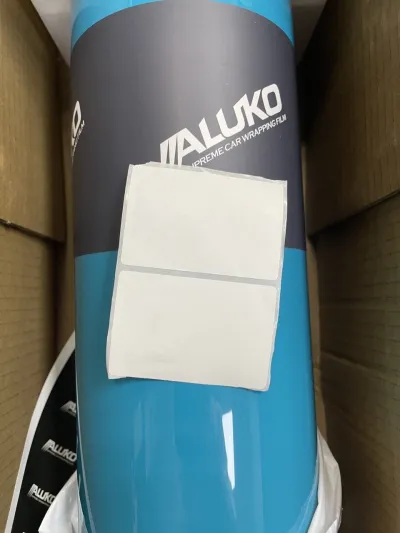 Gloss Miami Blue Car Vinyl Wrap Porsche PET review Maimi