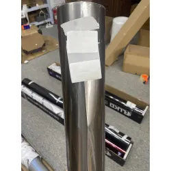 Gloss Metallic Liquid Chrome Silver Car Vinyl Wrap review Liquid