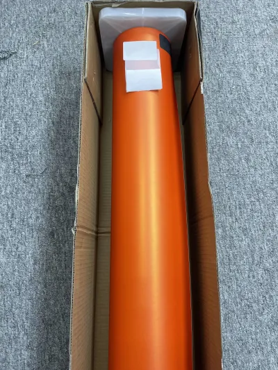 Matte Metallic Satin Stunning Orange Car Vinyl Wrap review Stunning