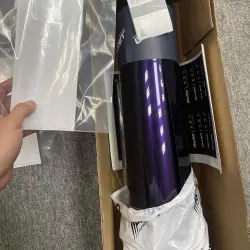 Gloss Metallic Midnight Purple Car Vinyl Wrap BMW  review Customer