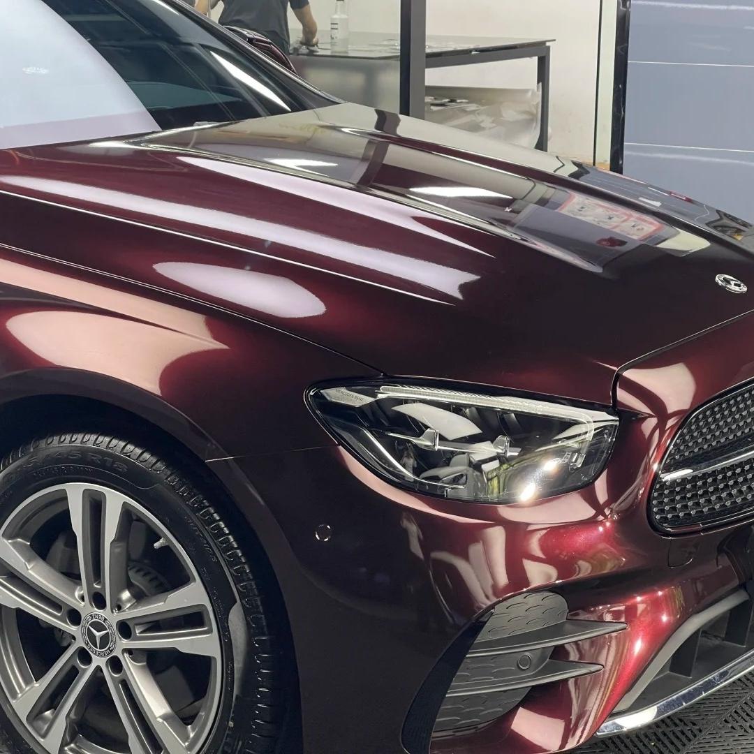 Gloss Metallic Black Rose Car Vinyl Wrap review jason 00