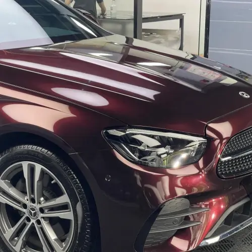 Gloss Metallic Black Rose Car Vinyl Wrap review 