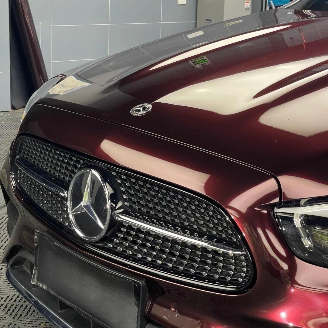 Gloss Metallic Black Rose Car Vinyl Wrap review jason 01