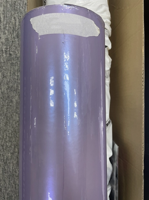 Gloss Metallic Periwinkle Purple Car Vinyl Wrap PET reviewed by