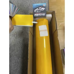 Gloss Metallic Golden Yellow Car Vinyl Wrap  review Metallic