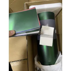 Matte Metallic Chrome Venom Green Car Vinyl Wrap PET review Venom