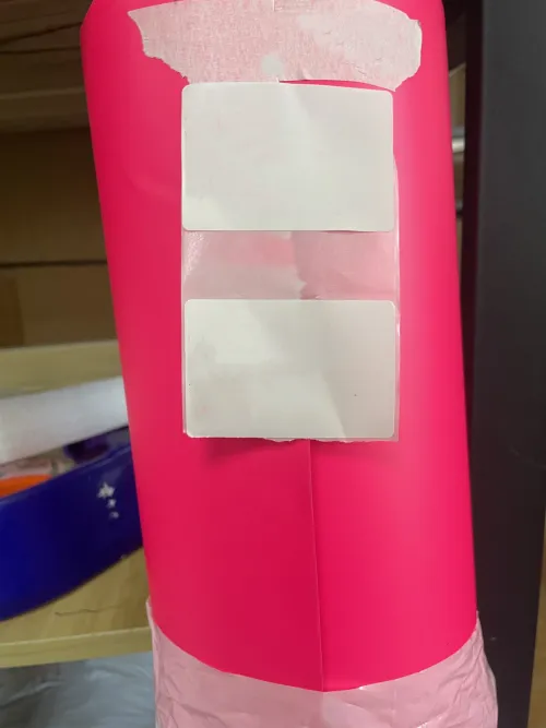 Ultimate Flat Fluorescent Pink Car Vinyl Wrap PET review 