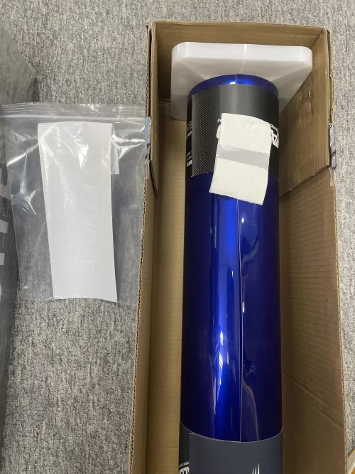 Gloss Metallic Ocean Deep Blue Car Vinyl Wrap PET review 