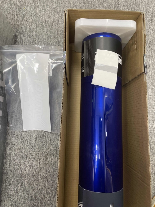 Gloss Metallic Ocean Deep Blue Car Vinyl Wrap PET review 