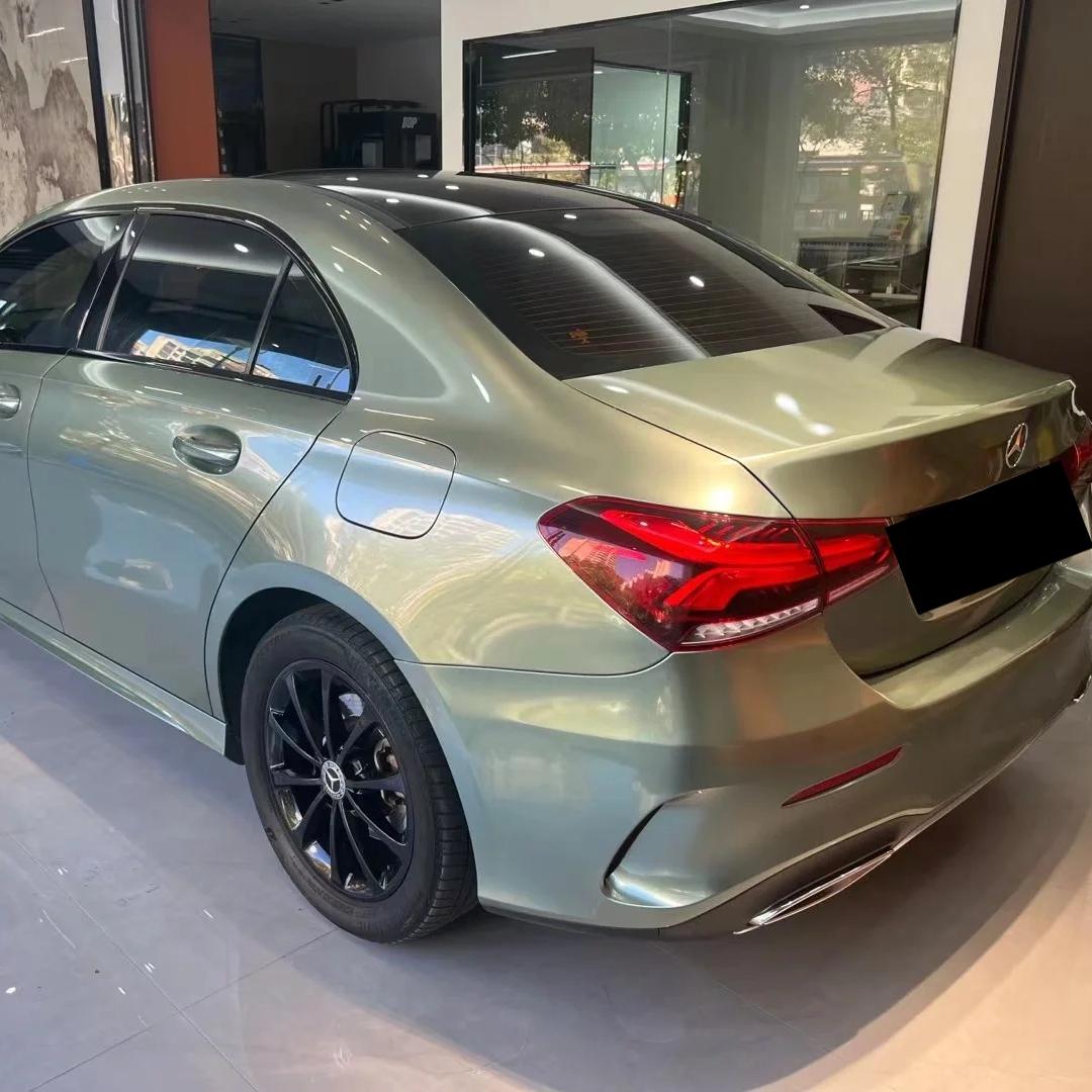 Gloss Metallic Arctic Green Car Vinyl Wrap review Pacakge 02