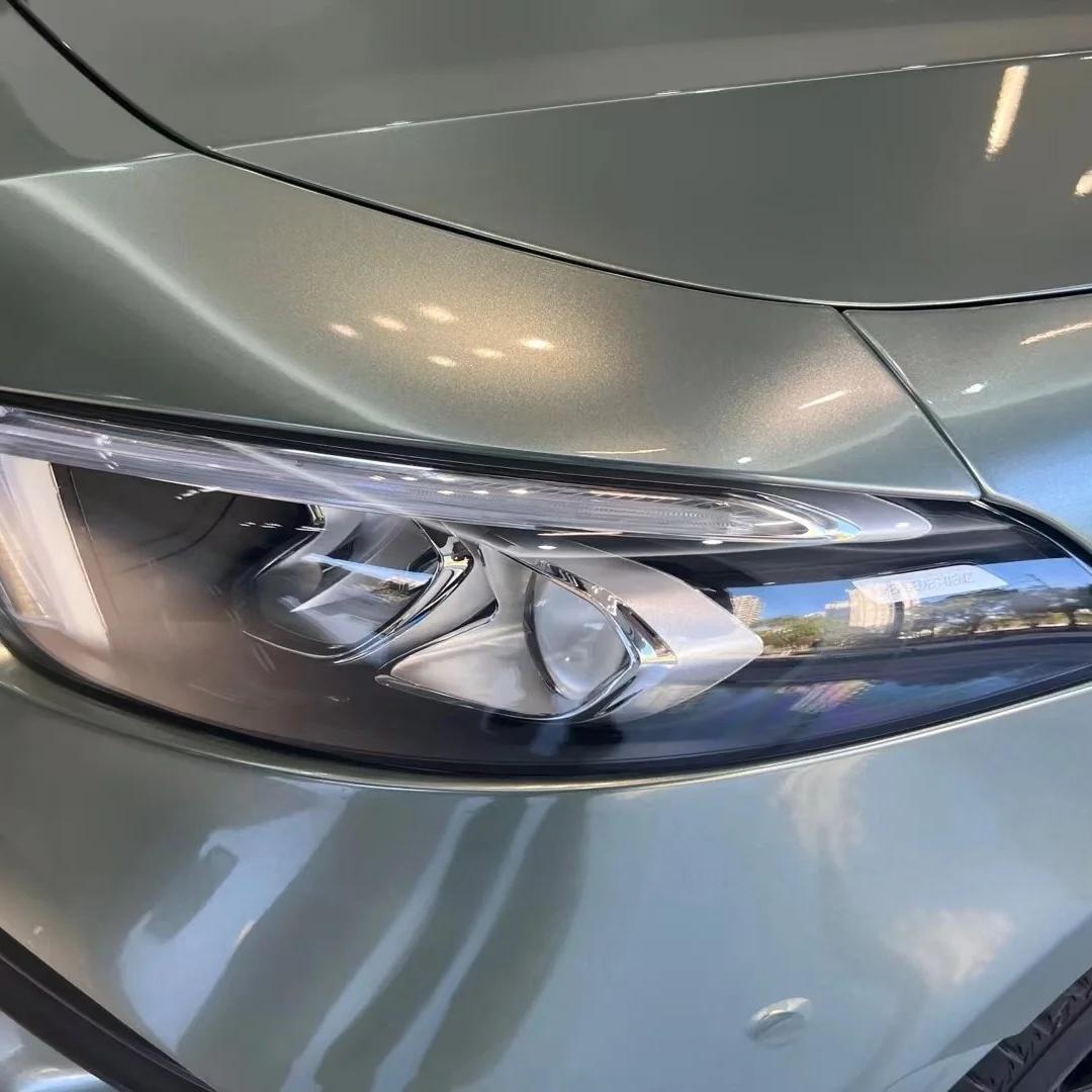 Gloss Metallic Arctic Green Car Vinyl Wrap review Pacakge 03