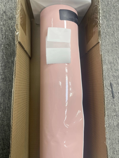 Gloss Pearl Baby Pink Car Vinyl Wrap PET review 